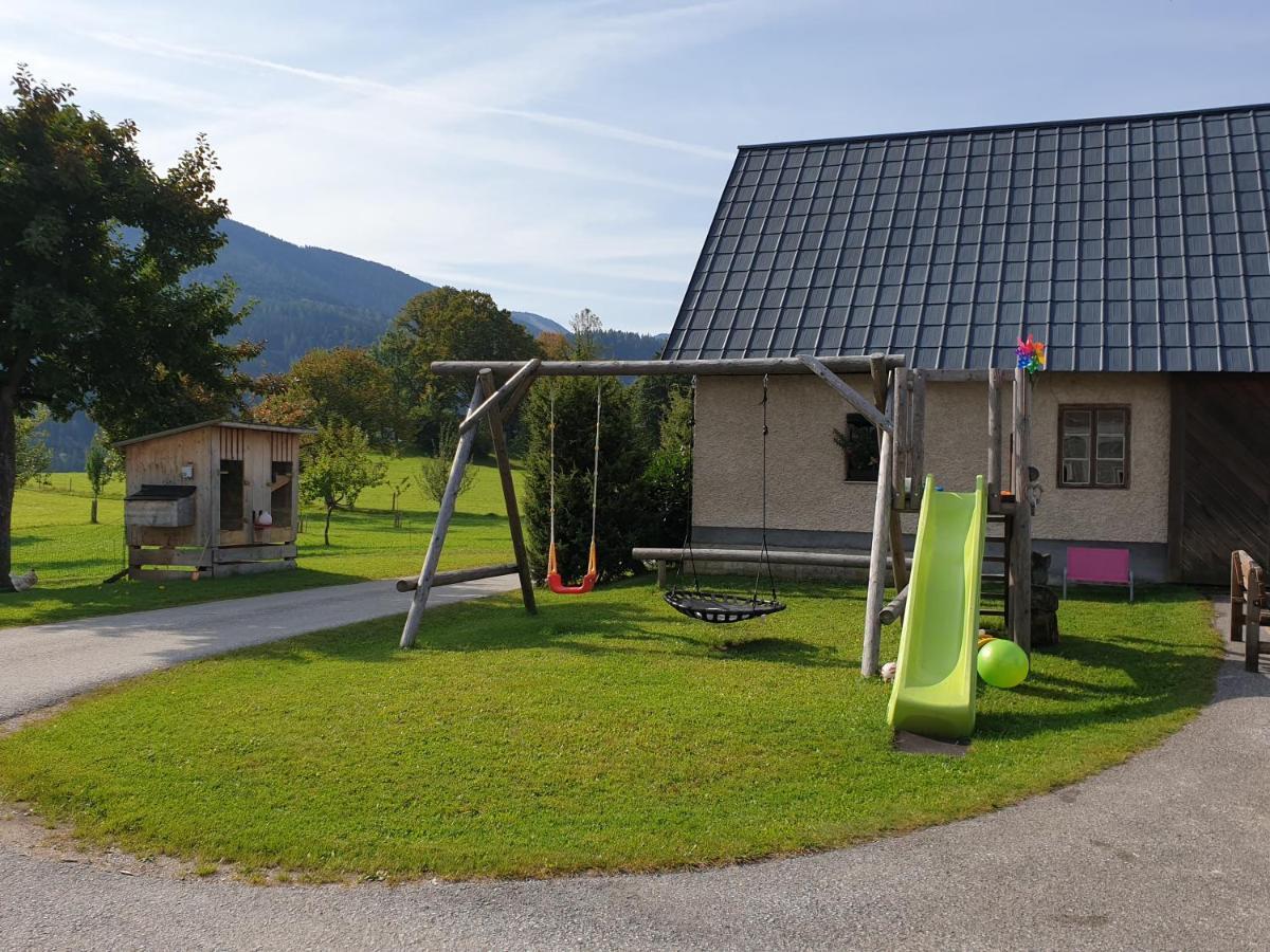 Appartamento Biobauernhof Obereck Göstling an der Ybbs Esterno foto